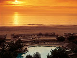 Sunrise from your room at the Holiday Inn Oceanfront