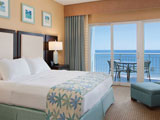 Luxury oceanfront king suite.