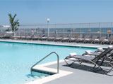 Our outdoor pool is on the Ocean City Boardwalk and beach.