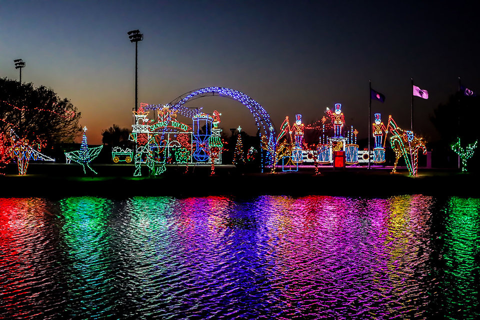 ocean city winterfest of lights display