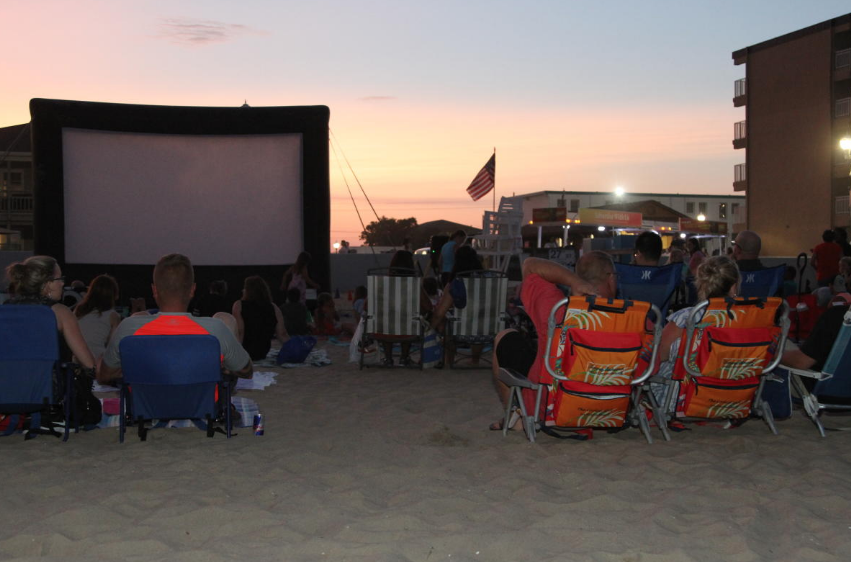 movies on the beach