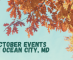 October Events in Ocean City, Maryland