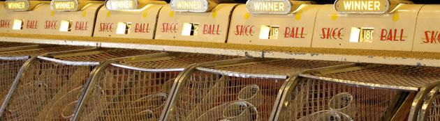 Enjoy some fun and games like Skee Ball on the Boardwalk