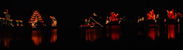 Lights on a Winter Night