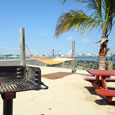 Cook out and enjoy a bay breeze.