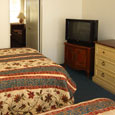 The Inlet Suite has a separate living room.