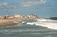 Ocean City Beach in Summer