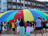 Free family fun on the beach