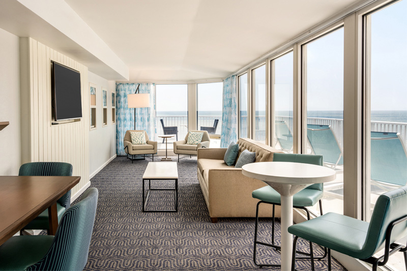 Our penthouse suites offer even bigger space to relax in luxury.